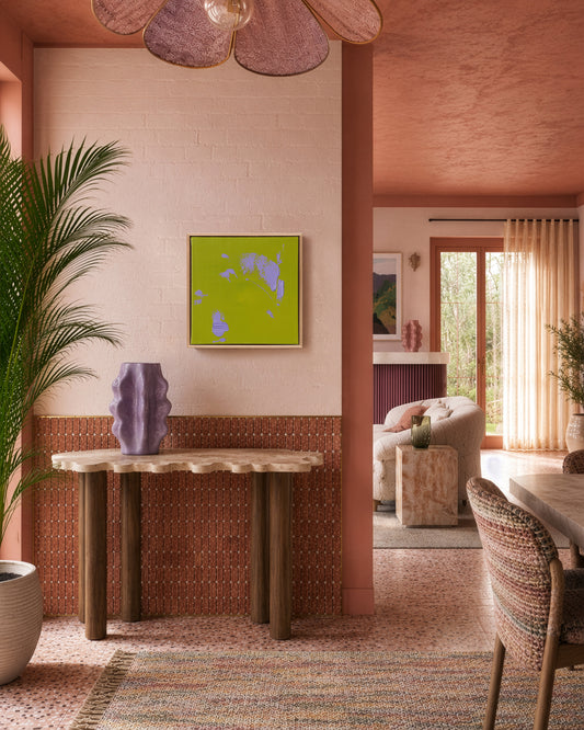 CHARTREUSE AND LILAC